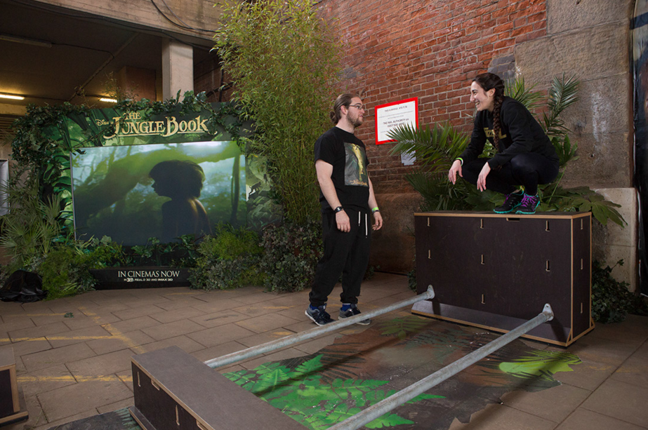 Urban Jungle - a Parkour taster with Disney's The Jungle ...
