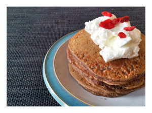'Pack a punch' Whey Protein Pancakes recipe