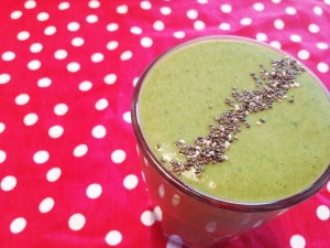 Balanced Bliss BRoccoli and Pineapple Smoothie