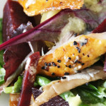 healthy mackerel beetroot salad