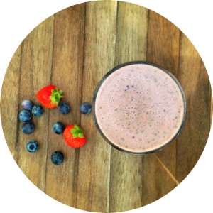 fresh berry milk recipe