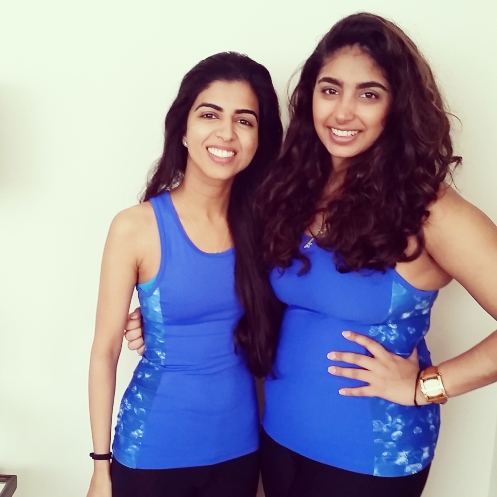 the girls behind Bella Kinesis - Roshni Assomull and Shaleena Chanrai