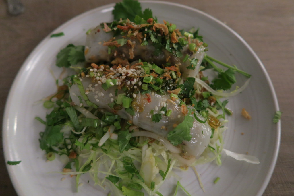 Little Viet Kitchen review - Banh Cuon steamed rice rolls