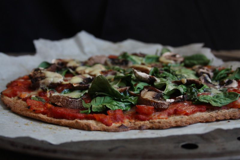 caitlin cox from the clean diary buckwheat pizza recipe