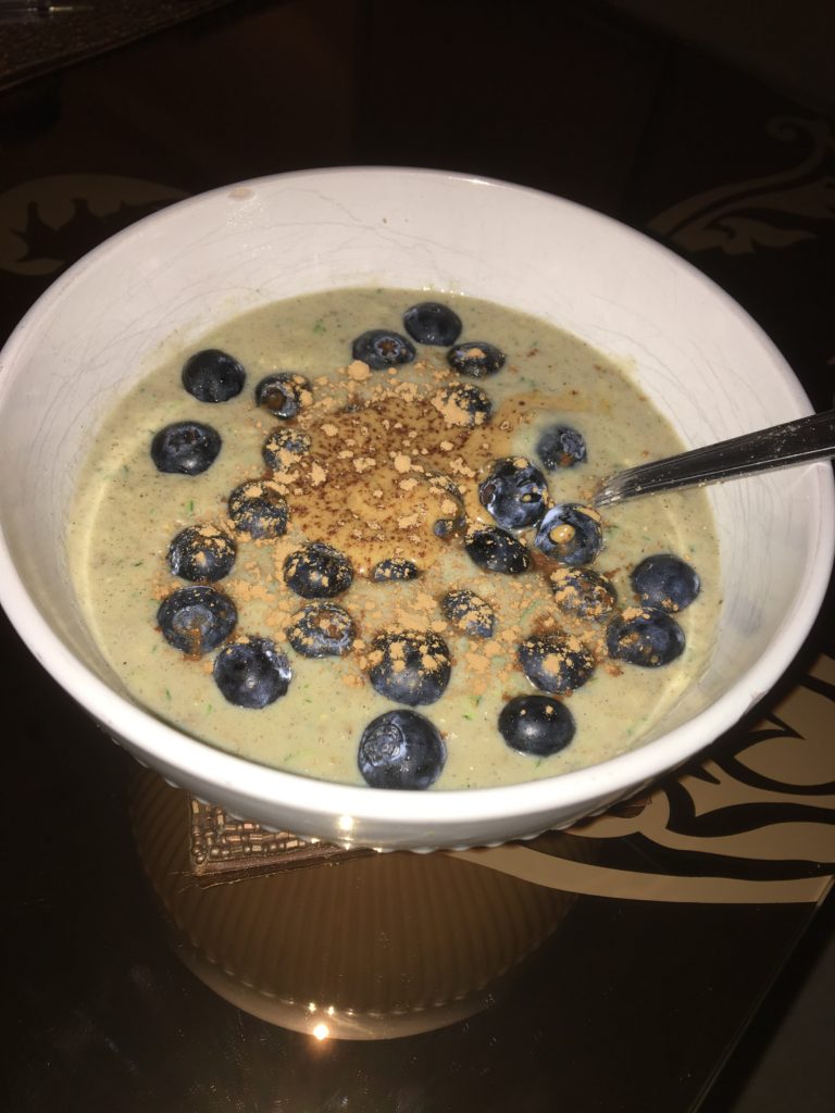 Protein zoats made using The Multitasker Berry flavour