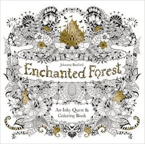 Enchanted Forest colouring in - christmas wishlist ideas