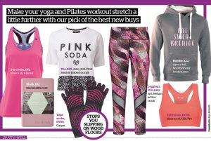 Fit and Well Magazine March - eat sweat breathe hoodies