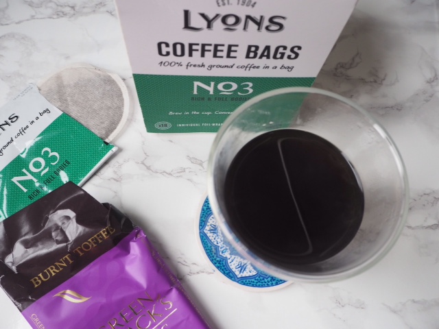 top five emergency pick me ups - Lyons Coffee Bags