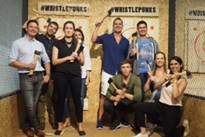 whistle punks axe throwing