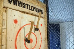 whistle punks axe throwing