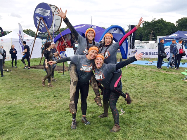 completing tough mudder