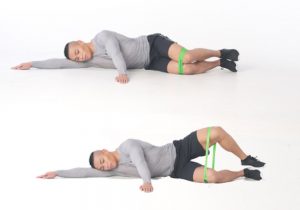 Powerband full body workout - clams