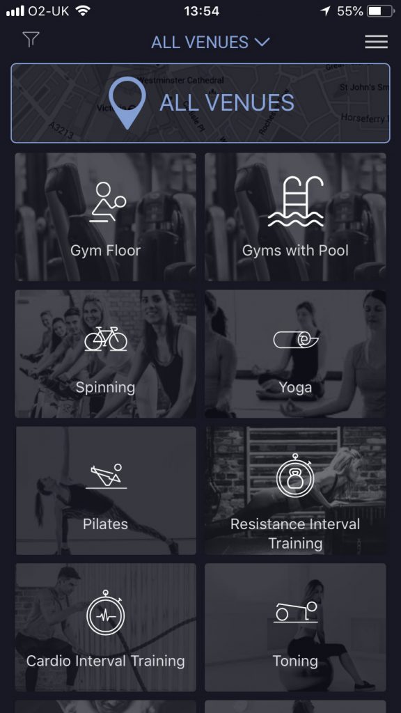esquared fitness on demand review - screenshots