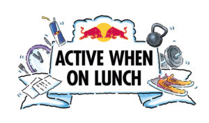 red bull free fitness classes - active when on lunch