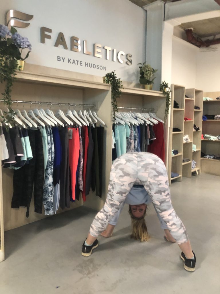 The Mila Pocket Capris certainly pass the squat and bend challenge!
