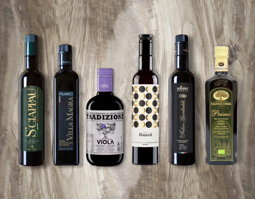 One of the Frantoi olive oil selection boxes