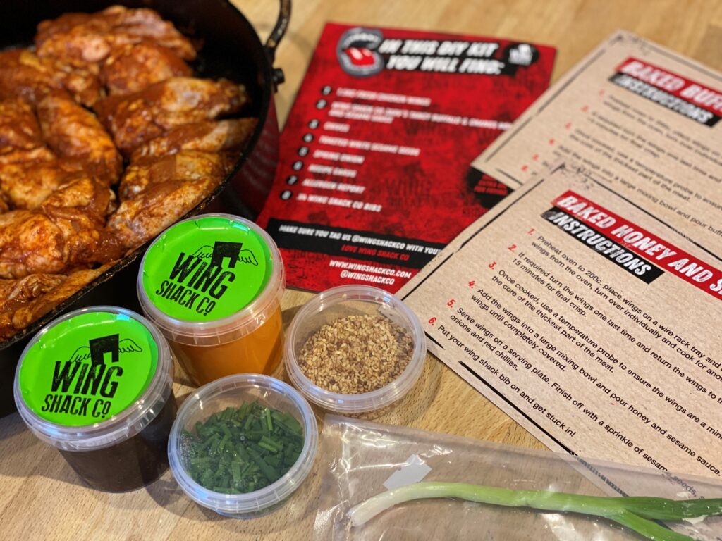 Wing Shack meal kit