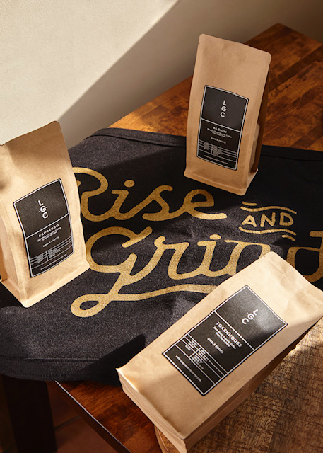 London Grade Coffee beans - rise and grind