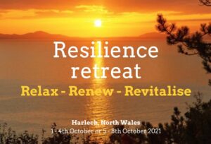 Resilience retreat Harlech North Wales