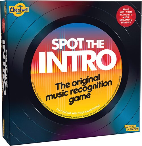 Cheatwell Games Spot the Intro Music Board Game 
