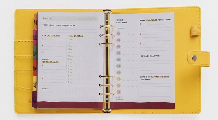 Happy By Me Happiness Planner